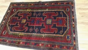 Perský vlněný koberec vyčištěný
