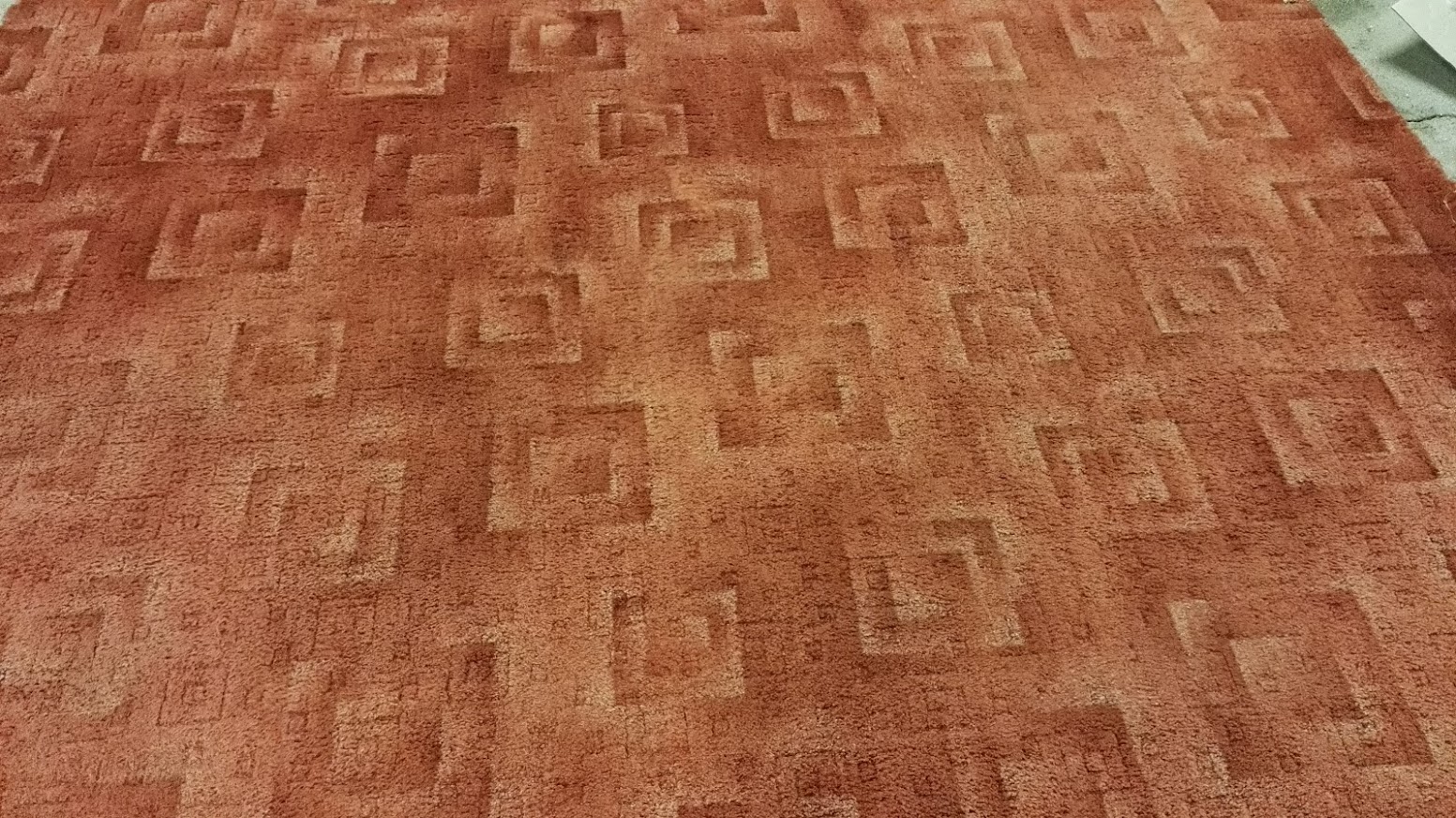 Položený koberec čistý