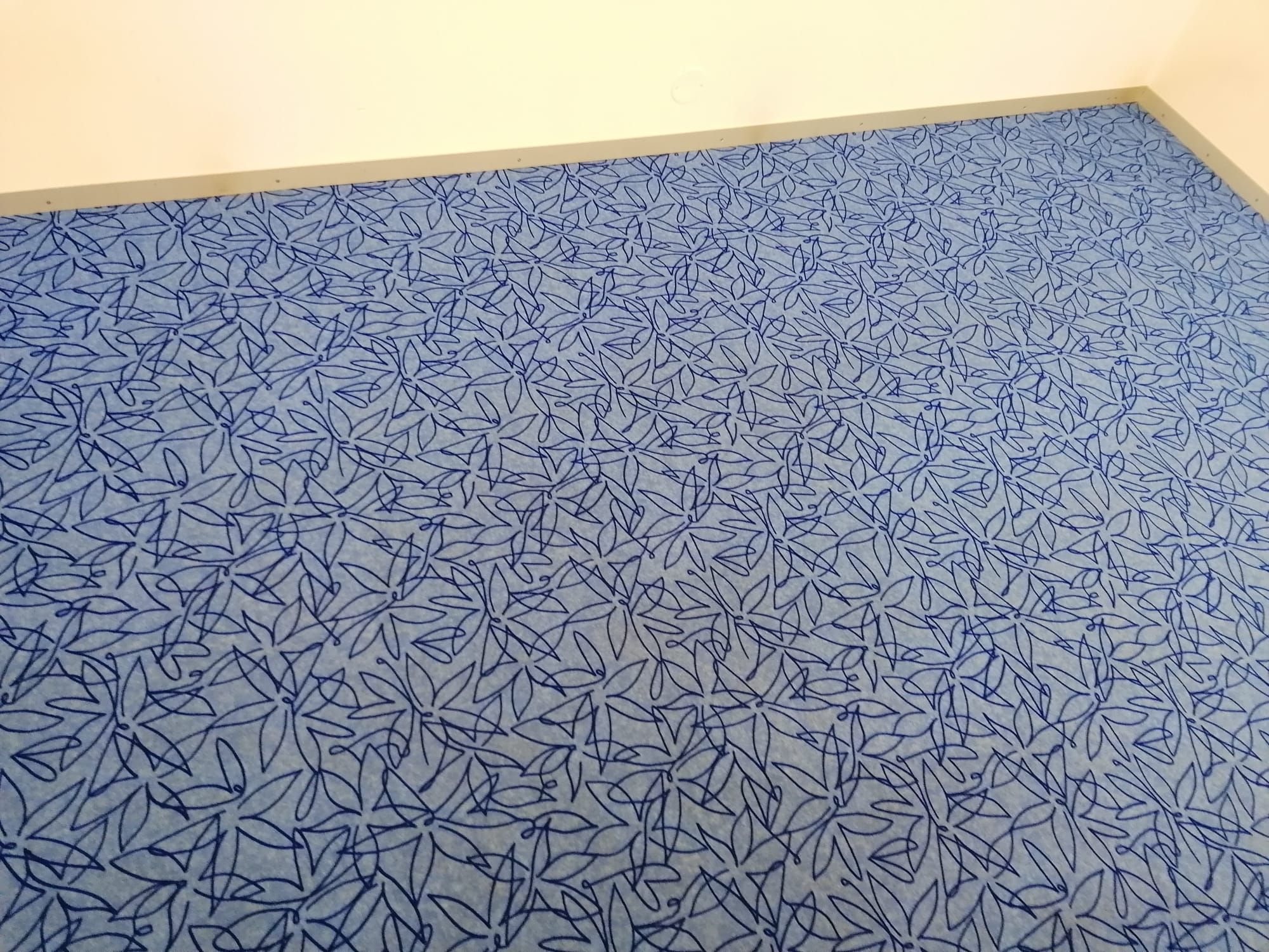 Zátěžový koberec po kompletním vyčištění